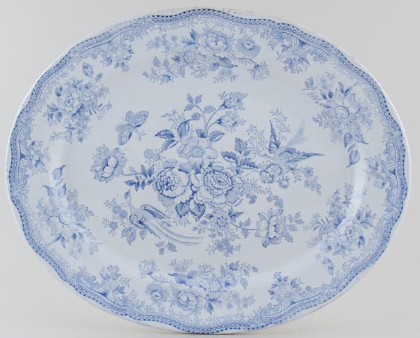 キ*ル様 ①廃番！Plum Asiatic Burleigh 花鳥柄 プレート