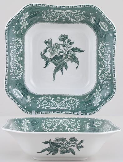 Spode, △洋食器22 SPODE GREEN CAMILLA スポード グリーンカミラ